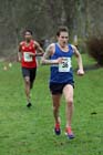 Lewis Timmins (Morpeth) wins the New Years Day Morpeth 11k Road Race. Photo: David T. Hewitson/Sports for All Pics
